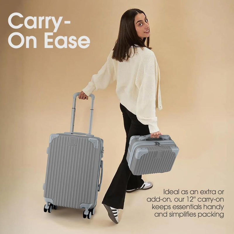 Durable 28 Inch ABS Hard Shell Suitcase With Spinner Wheels And TSA Lock