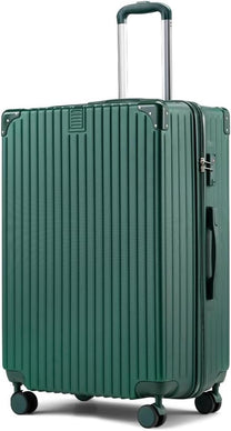 Durable 28 Inch ABS Hard Shell Suitcase With Spinner Wheels And TSA Lock