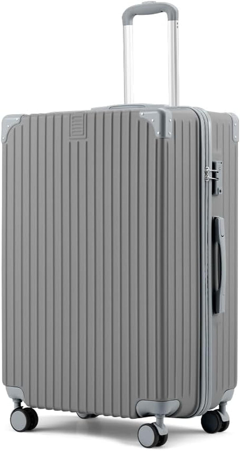 Durable 28 Inch ABS Hard Shell Suitcase With Spinner Wheels And TSA Lock