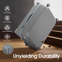 Durable 28 Inch ABS Hard Shell Suitcase With Spinner Wheels And TSA Lock