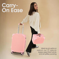 Durable 28 Inch ABS Hard Shell Suitcase With Spinner Wheels And TSA Lock