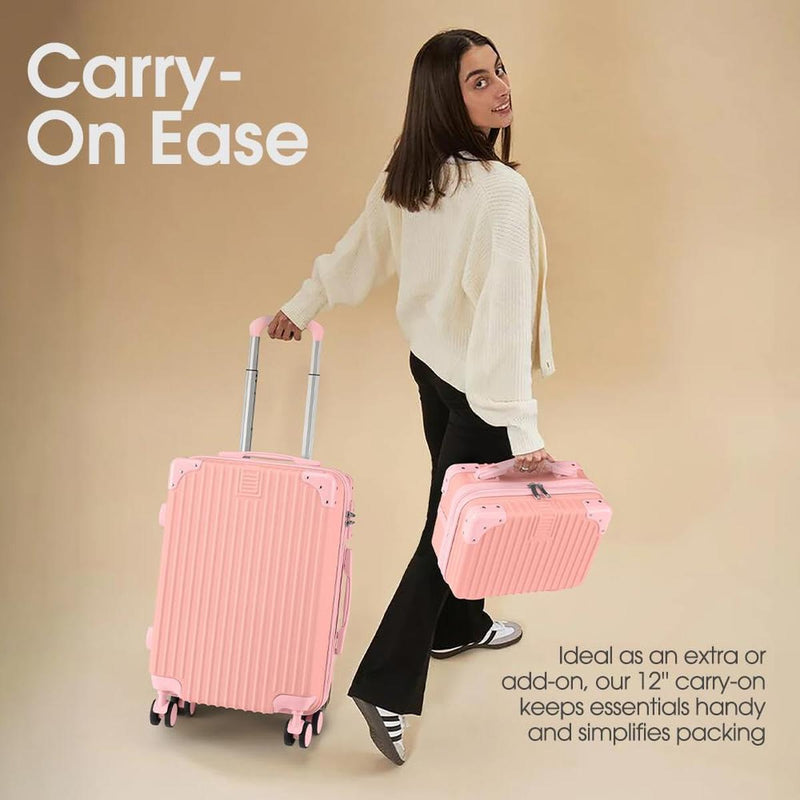 Durable 28 Inch ABS Hard Shell Suitcase With Spinner Wheels And TSA Lock