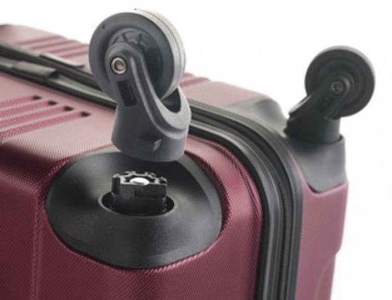 Durable ABS Hard-Shell Suitcase With 4-Wheel System And Combination Lock