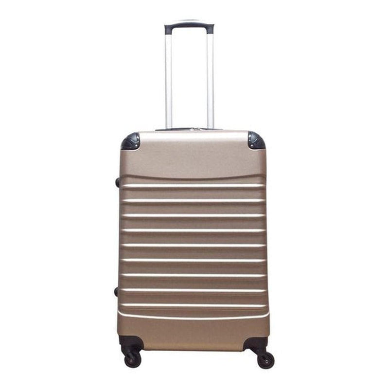 Durable ABS Hard-Shell Suitcase With 4-Wheel System And Combination Lock
