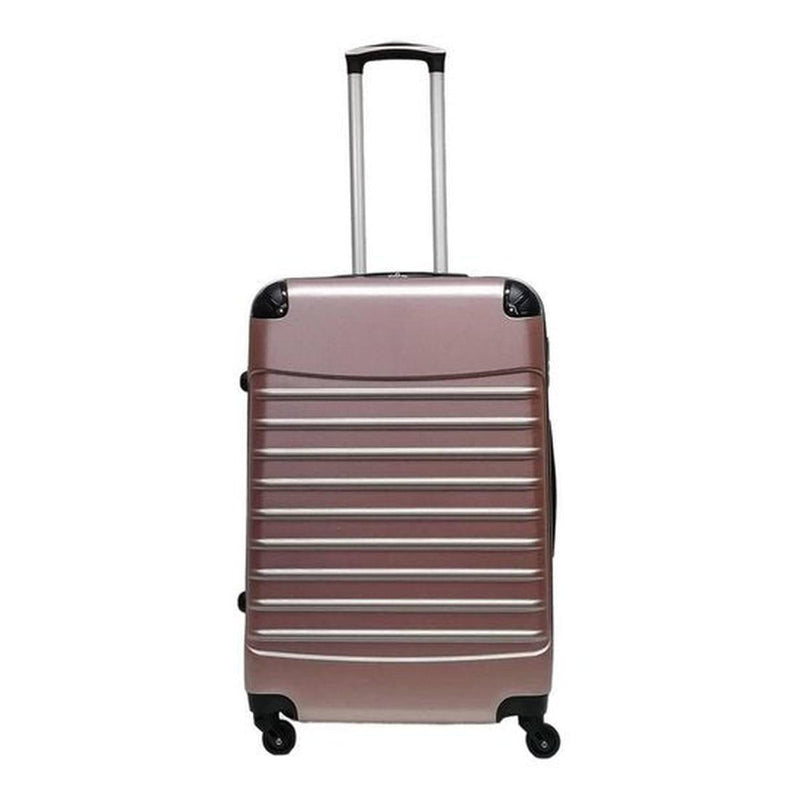 Durable ABS Hard-Shell Suitcase With 4-Wheel System And Combination Lock