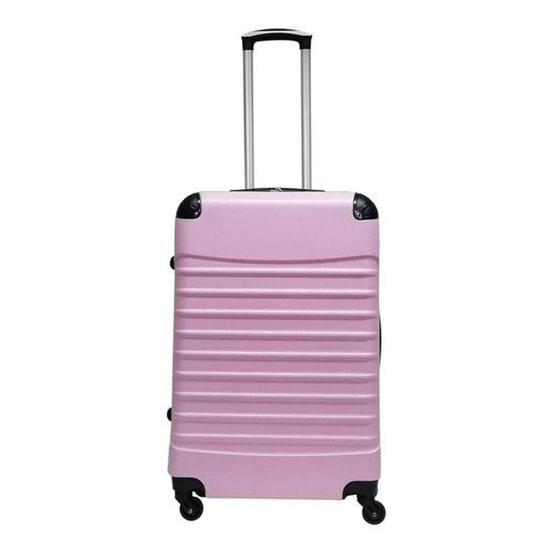 Durable ABS Hard-Shell Suitcase With 4-Wheel System And Combination Lock