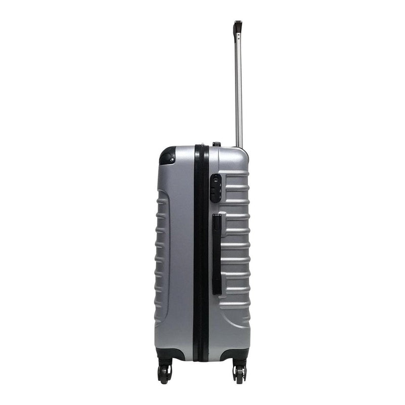 Durable ABS Hard-Shell Suitcase With 4-Wheel System And Combination Lock