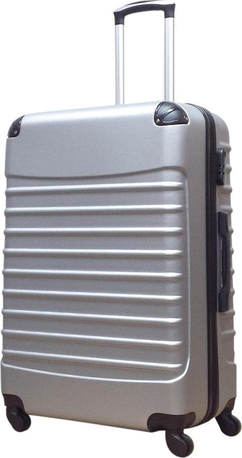 Durable ABS Hard-Shell Suitcase With 4-Wheel System And Combination Lock