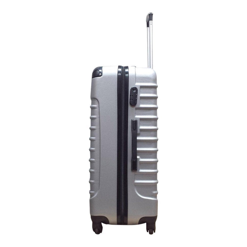 Durable ABS Hard-Shell Suitcase With 4-Wheel System And Combination Lock