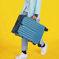 Durable Aluminium Frame Hard Shell Suitcase With Silent Wheels