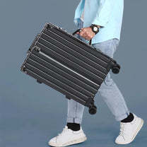 Durable Aluminium Frame Hard Shell Suitcase With Silent Wheels