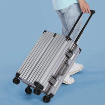 Durable Aluminium Frame Hard Shell Suitcase With Silent Wheels