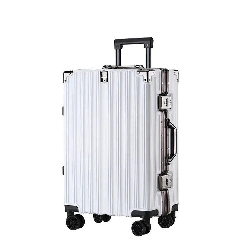 Durable Aluminium Frame Hard Shell Suitcase With Silent Wheels