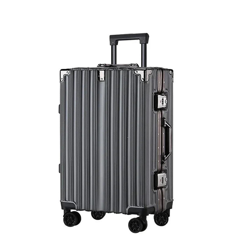 Durable Aluminium Frame Hard Shell Suitcase With Silent Wheels