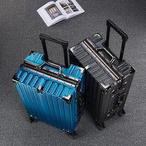 Durable Aluminium Frame Hard Shell Suitcase With Silent Wheels