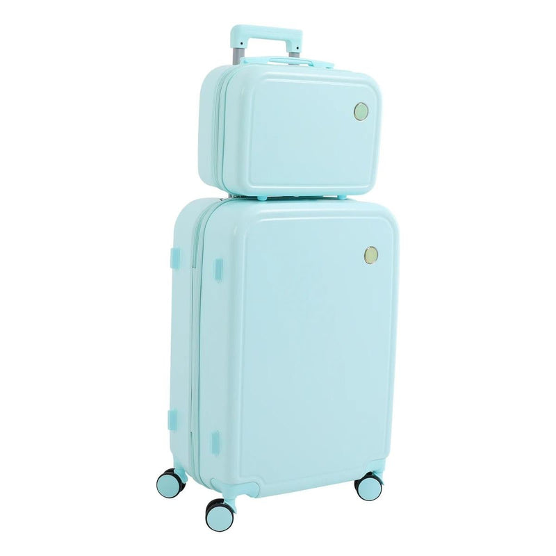 Durable Cabin Suitcase And Cosmetic Case Luggage Set