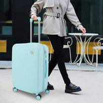 Durable Cabin Suitcase And Cosmetic Case Luggage Set