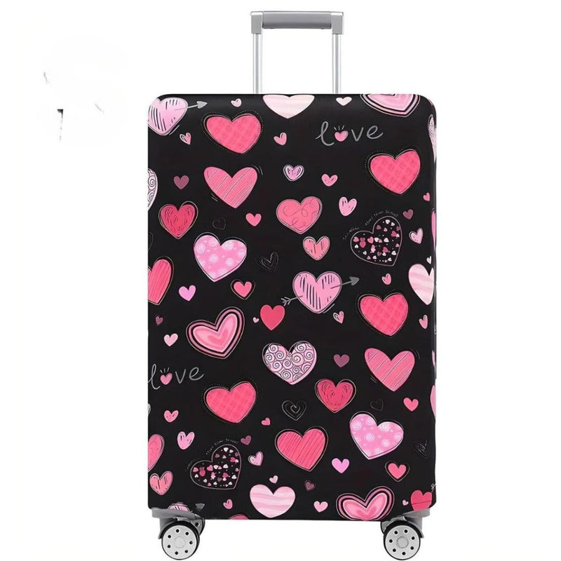 Durable Geometric Luggage Covers For Travel Protection