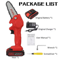 Electric Cordless Chainsaw With Long Battery Life For Pruning And Trimming