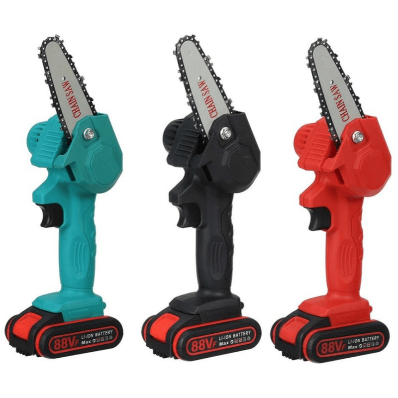 Electric Cordless Chainsaw With Long Battery Life For Pruning And Trimming