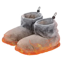 Electric USB Heating Slippers With Plush Lining For Ultimate Comfort