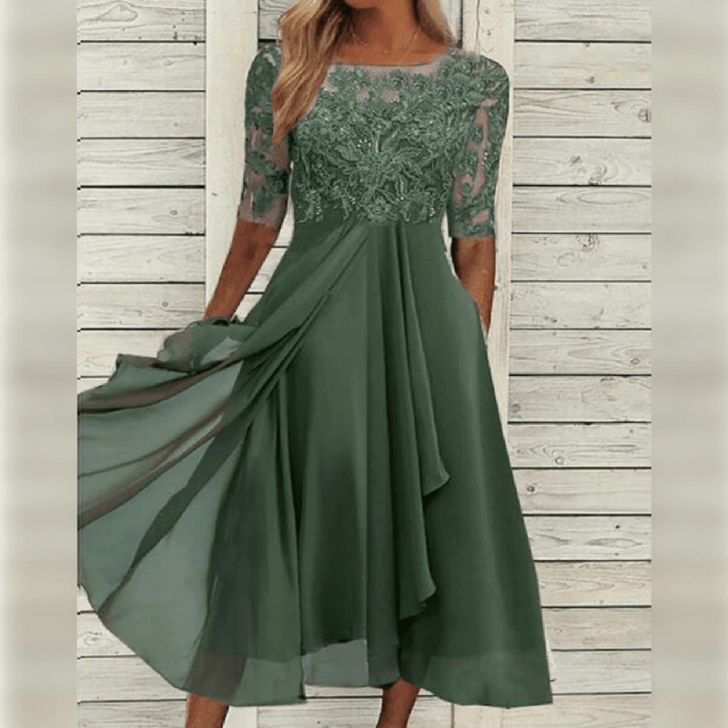 Elegant Comfortable Women&#39;s Midi Dress