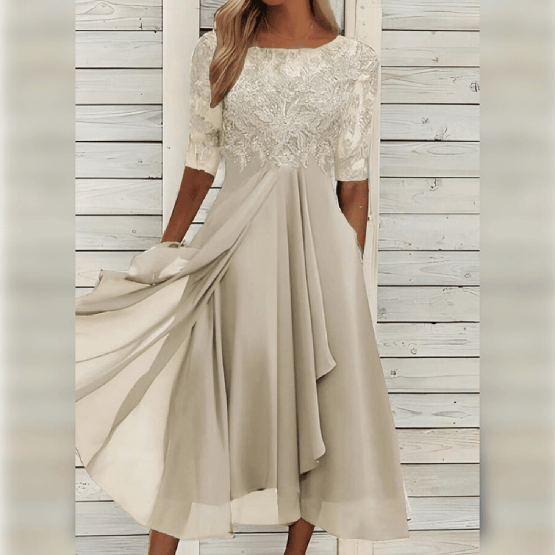 Elegant Comfortable Women&#39;s Midi Dress