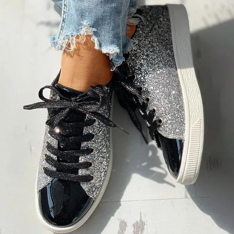 Elegant Glitter Women&#39;s Casual Shoes