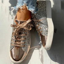 Elegant Glitter Women&#39;s Casual Shoes