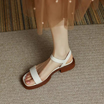 Elegant Leather Women&#39;s Sandals - Durable, Comfortable, Versatile