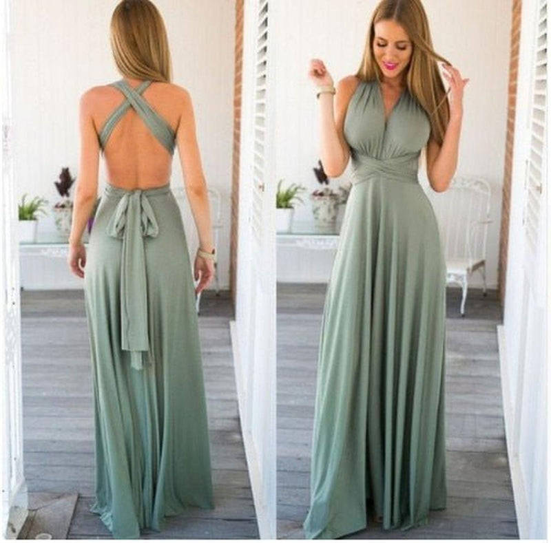 Elegant Long Club Dress For Women