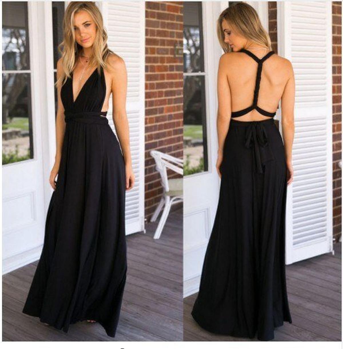 Elegant Long Club Dress For Women