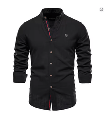 Elegant Men&#39;s Linen Shirt for All Seasons