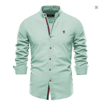 Elegant Men&#39;s Linen Shirt for All Seasons