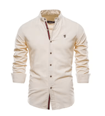 Elegant Men&#39;s Linen Shirt for All Seasons