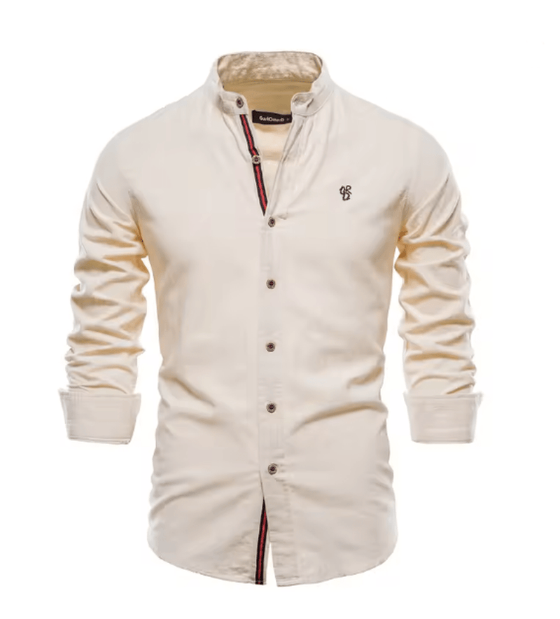 Elegant Men&#39;s Linen Shirt for All Seasons