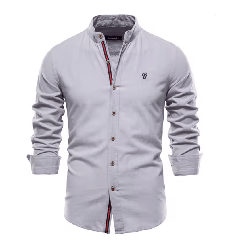 Elegant Men&#39;s Linen Shirt for All Seasons