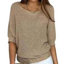 Elegant Ruffle Detail Sweater for Women