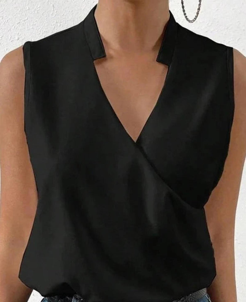 Elegant Sleeveless Summer Top For Women