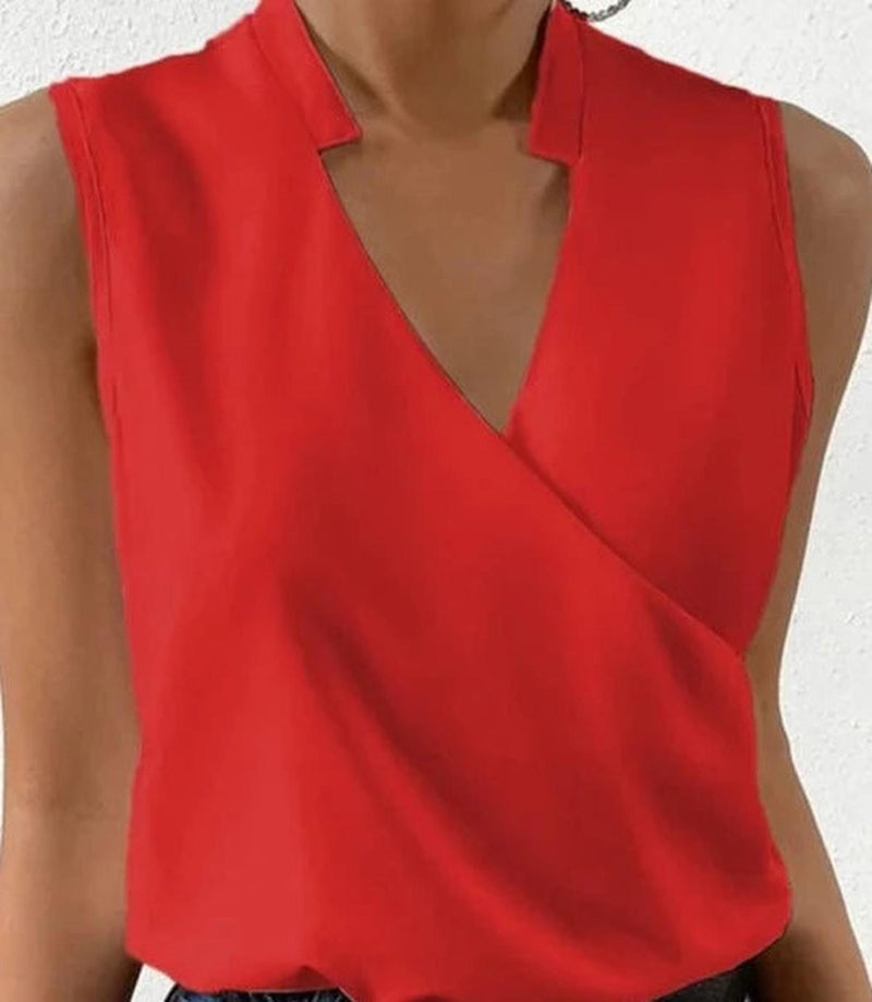 Elegant Sleeveless Summer Top For Women
