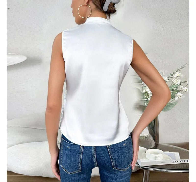 Elegant Sleeveless Summer Top For Women