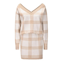 Elegant Two-Piece Stretch Ensemble