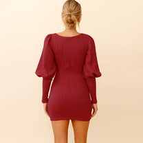 Elegant Women&#39;s Dress With Unique Design Elements