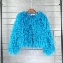 Elegant Women&#39;s Faux Fur Coat for Winter