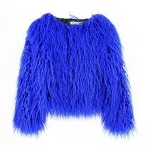 Elegant Women&#39;s Faux Fur Coat for Winter
