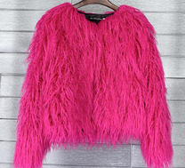 Elegant Women&#39;s Faux Fur Coat for Winter
