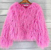 Elegant Women&#39;s Faux Fur Coat for Winter