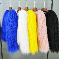 Elegant Women&#39;s Faux Fur Coat for Winter