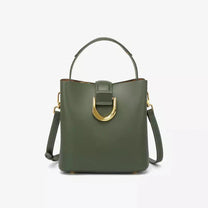 Elegant Women&#39;s Genuine Leather Handbag With Shoulder Strap