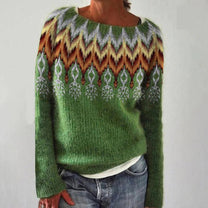 Elegant Women&#39;s Knit Pullover For Autumn Wear